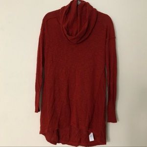 Brand new with tags rust color tunic sweater